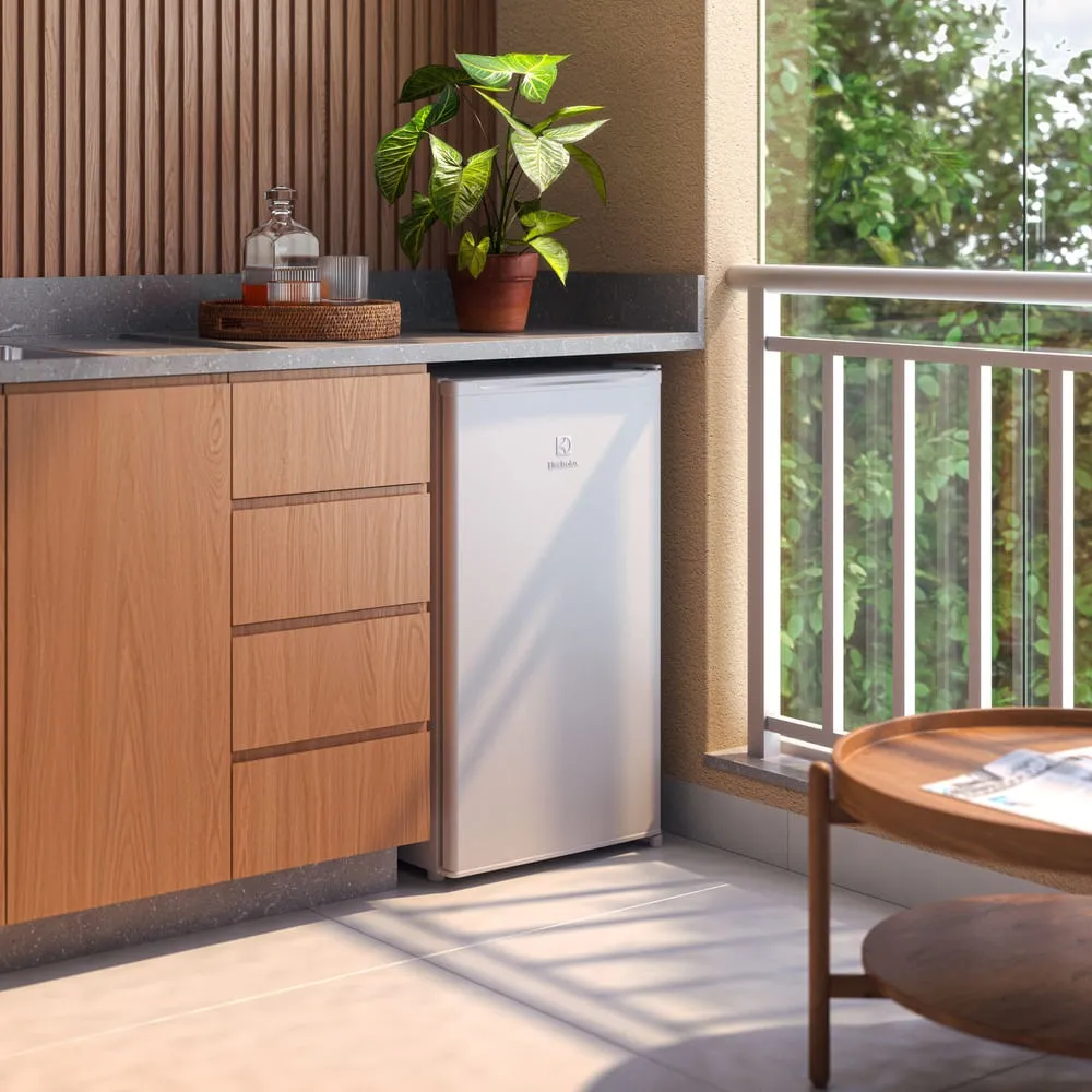 Frigobar Electrolux 90L Efficient com Controle de Temperatura Cor Branca (EM90)
